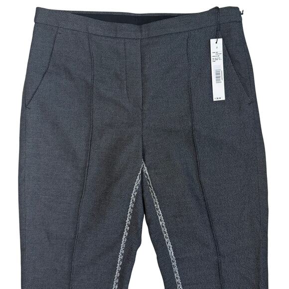 NWT Tahari Ivana Tapered Dress Pants Wear to Work Trousers Womens Size 2 Gray - Picture 4 of 11
